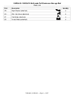 Preview for 3 page of Whittier Wood 1365CAFh Assembly Instructions Manual