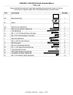 Preview for 2 page of Whittier Wood 1501GSPb Assembly Instructions Manual