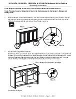 Preview for 3 page of Whittier Wood 1613AUF Assembly Instructions Manual