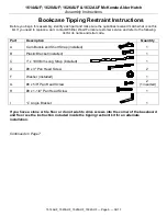 Preview for 6 page of Whittier Wood 1614AUF Assembly Instructions Manual