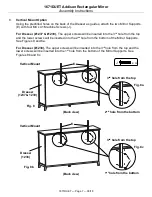 Preview for 7 page of Whittier Wood 1671DUET Assembly Instructions Manual