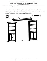 Preview for 3 page of Whittier Wood 2060AFGAC Assembly Instructions