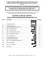 Preview for 2 page of Whittier Wood 2376CAF Assembly Instructions Manual