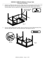 Preview for 5 page of Whittier Wood 2400GACd Assembly Instructions Manual