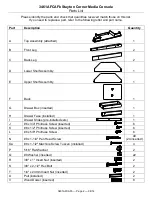 Preview for 2 page of Whittier Wood 3461AFCAFb Assembly Instructions Manual