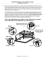 Preview for 8 page of Whittier Wood 3461AFCAFb Assembly Instructions Manual