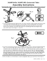 Preview for 3 page of Whittier Wood 362KFGACb Assembly Instructions Manual