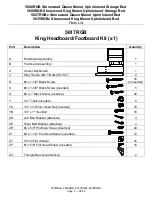 Preview for 3 page of Whittier Wood 5600RGB Assembly Instructions Manual