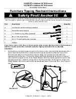 Preview for 7 page of Whittier Wood Addison 1237DUETc Assembly Instructions Manual