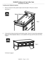 Preview for 3 page of Whittier Wood Addison 3524DUET Assembly Instructions