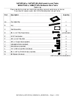 Preview for 2 page of Whittier Wood McKenzie 3497AFGACa Assembly Instructions