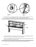 Preview for 4 page of Whittier Wood McKenzie Bookcase King Headboard Assembly Instructions