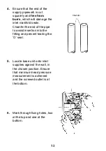 Preview for 13 page of Wickes THERMOSTATIC POWER SHOWER Product Manual