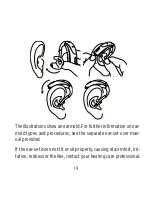 Preview for 19 page of Widex D-FA P User Instructions