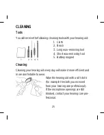 Preview for 25 page of Widex Daily D-FA User Instructions