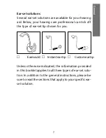 Preview for 7 page of Widex Inteo-m User Instructions