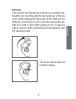 Preview for 25 page of Widex Inteo-m User Instructions