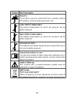 Preview for 38 page of Widex THE MENU SERIES ME-19 User Instructions