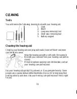 Preview for 18 page of Widex U-FA User Instructions