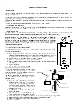 Preview for 5 page of Widney JSG12ST-S25 Installer Manual