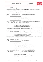 Preview for 27 page of widos 4900 CNC 3.5 Working Instructions Translation