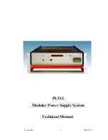 Preview for 1 page of Wiener PL512 Technical Manual