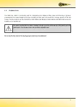 Preview for 9 page of WIFO K54A-I Manual And Safety Instructions