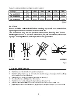 Preview for 3 page of Wijas PERFECT 7000 Assembly And Operation Manual