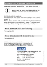 Preview for 100 page of WIKA T53.10 Operating Instructions Manual