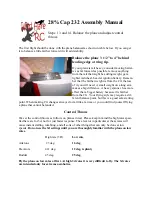 Preview for 23 page of Wild Hare R/C Cap 232 Assembly Manual