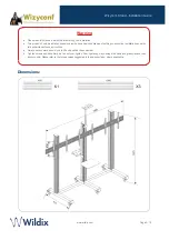 Preview for 3 page of Wildix Wizyconf-Stand Installation Manual