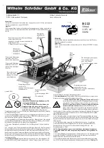 Wilesco D 222 Manual preview