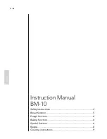 Preview for 50 page of Wilfa BM-10 Instruction Manual