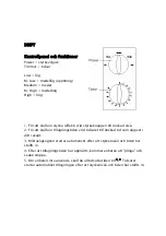 Preview for 36 page of Wilfa M8017P-AM Instruction Manual