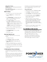 Preview for 2 page of Williams AV POINTMAKER CR-400 Quick Start Manual