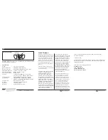 Preview for 2 page of Williams Sound SoundPlus WIR RX18 Instructions For Use & Care