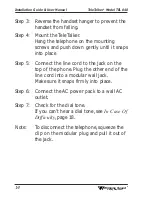 Preview for 14 page of Williams Sound TeleTalker TEL 040 Installation Manual