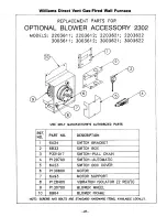 Preview for 23 page of Williams GRAVITY 1403611 Owner'S Manual