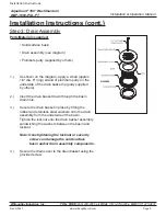 Preview for 9 page of Willoughby Aquafount WAF-3603-PSL-FT Installation & Operation Manual