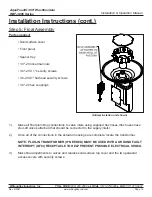 Preview for 14 page of Willoughby AquaFount WAF-3606 Series Installation & Operation Manual