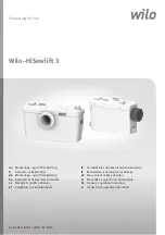 Preview for 1 page of Wilo HiSewlift 3 Manual