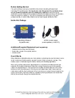 Preview for 3 page of Wilson Electronics 801105 Installation Manual