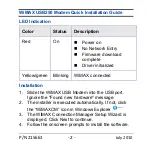 Preview for 2 page of WiMAX USB250 Quick Installation Manual