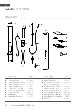 Preview for 22 page of WimTec OCEAN P10 Assembly And Operating Instructions Manual