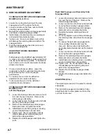 Preview for 30 page of Windsor 10052480 Operator Instructions Manual