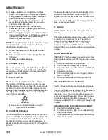 Preview for 32 page of Windsor 10052480 Operator Instructions Manual