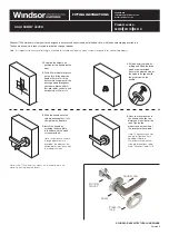 Windsor 9201D Fitting Instructions preview