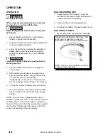 Preview for 12 page of Windsor MB1500 Operating Instructions Manual