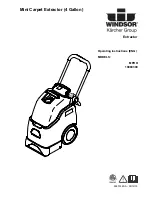 Windsor Mini Pro Operating Instructions Manual preview