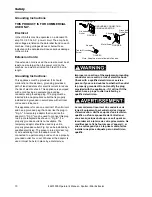 Preview for 10 page of Windsor Presto 3 Operating Instructions Manual